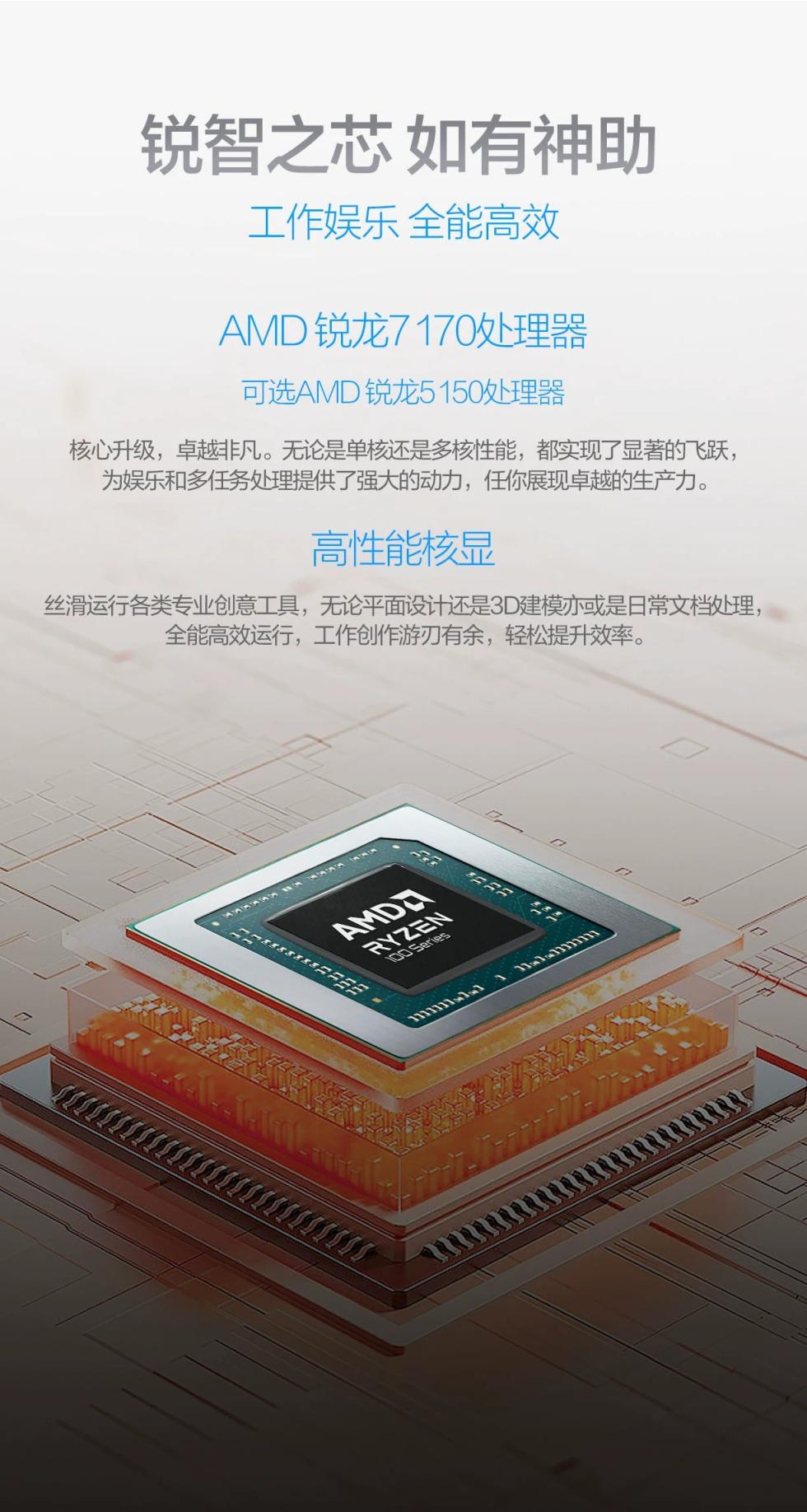 华硕破晓6 锐龙版R7 170/R5 150标压14英寸轻薄本学习商务办公笔记本电脑